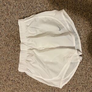 Nike Women's Light Gray Athletic Shorts